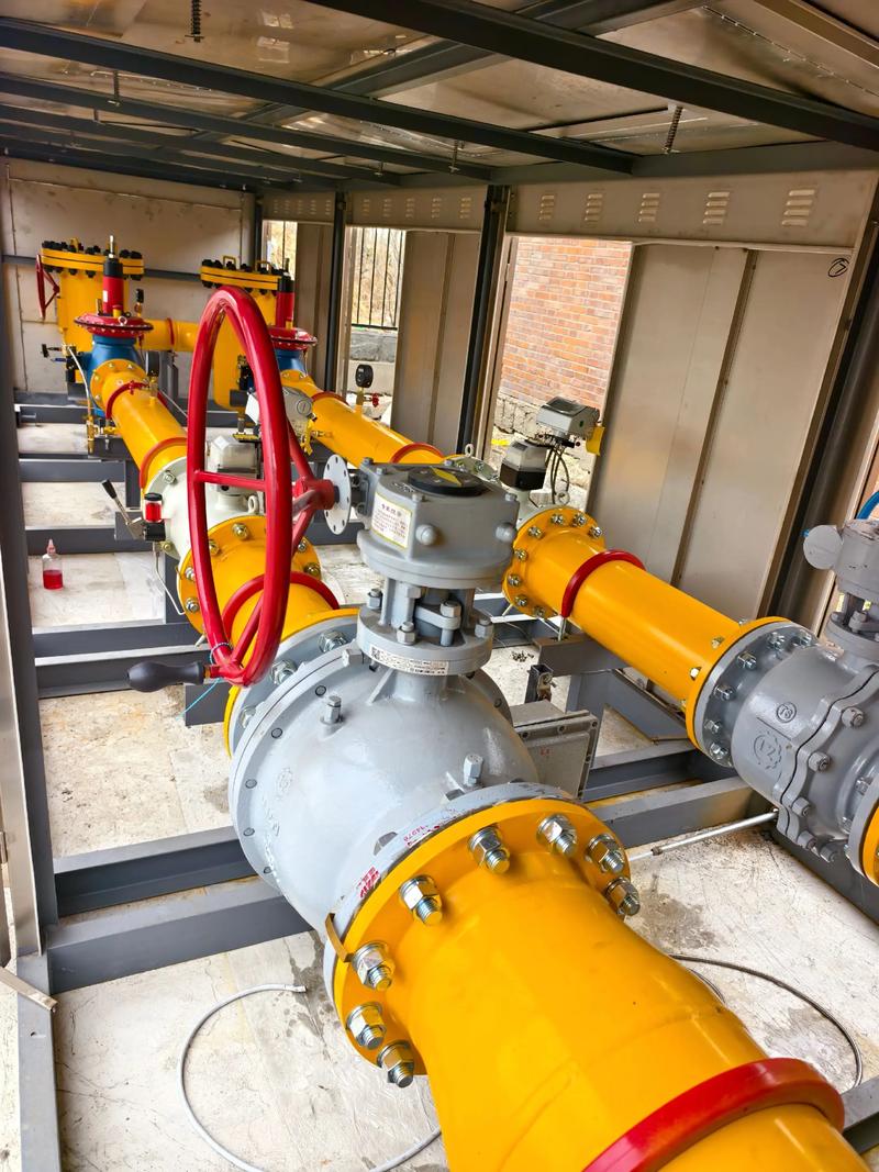 燃氣調壓柜安裝流量計 通氣完成#燃氣安全 #燃氣設備